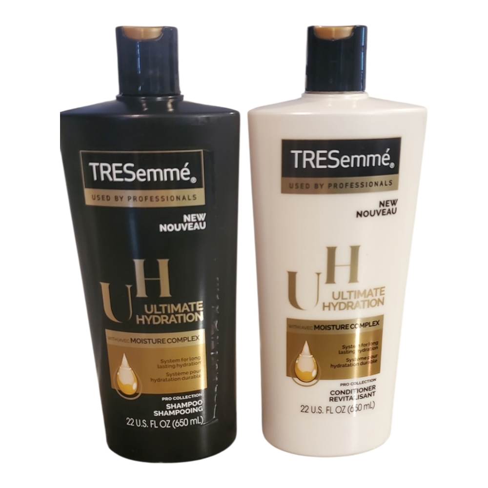 Tresemme Ultimate‎ Hydration Shampoo & Conditioner 22 oz NEW - Discontinued HTF